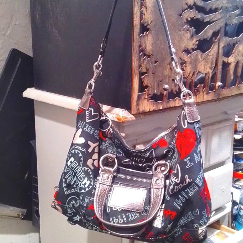 Coach Poppy Shoulder Bag Purse